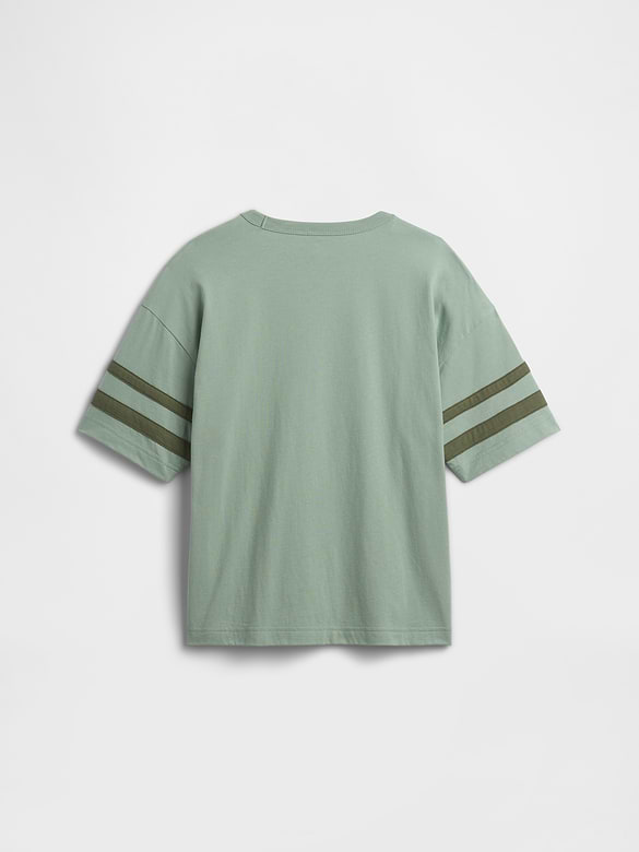 Kids Everyday Soft Boxy Stripe T-Shirt