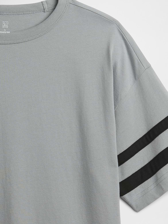Kids Everyday Soft Boxy Stripe T-Shirt