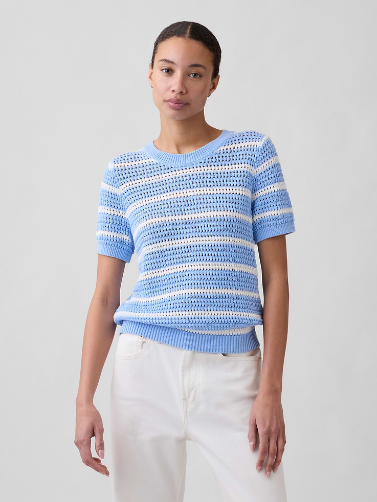 Image number 1 showing, Relaxed Crochet Top