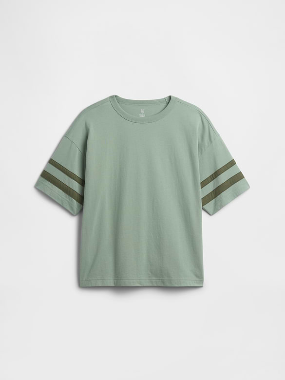 Kids Everyday Soft Boxy Stripe T-Shirt