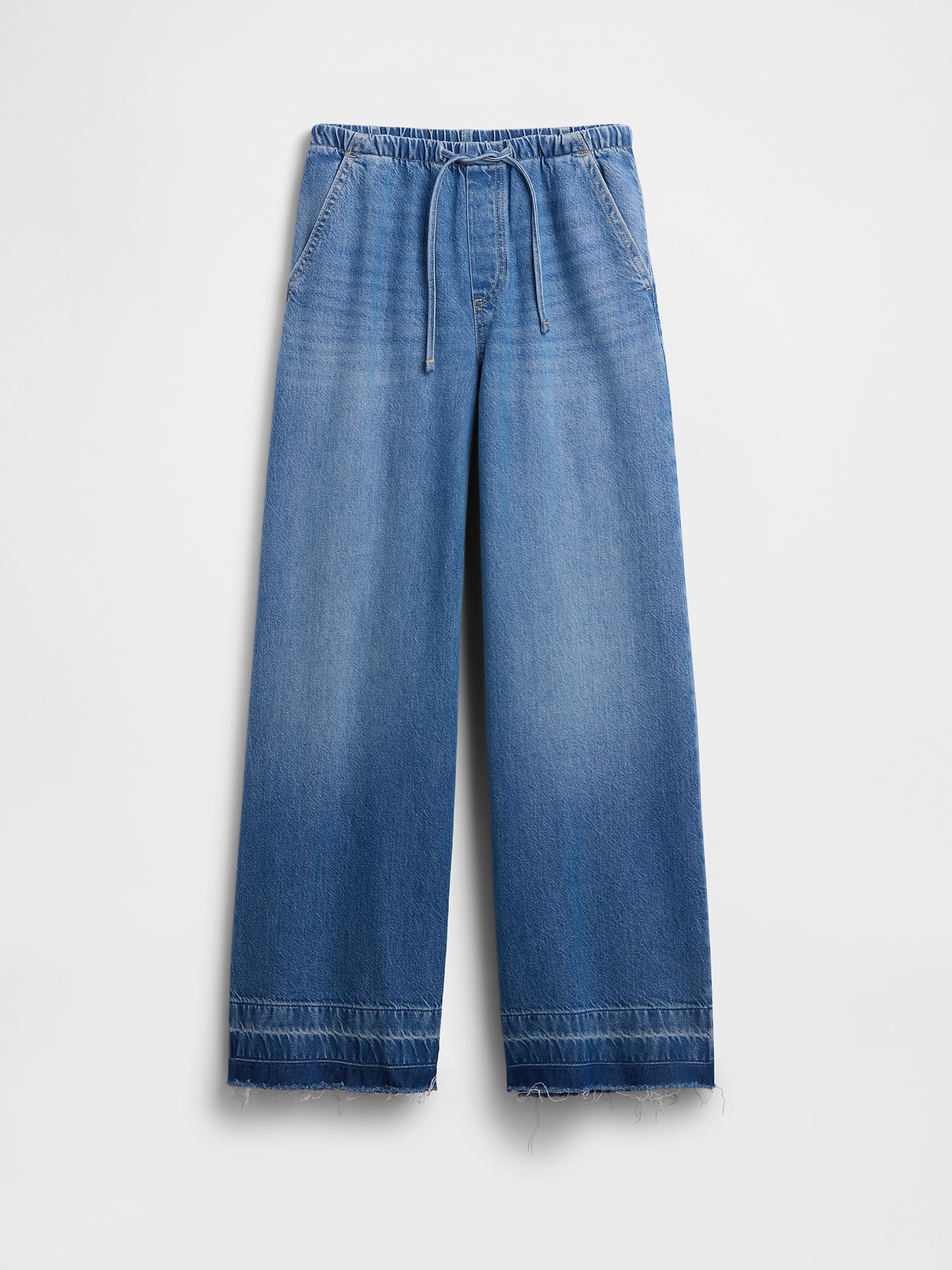 Mid Rise UltraSoft Easy Baggy Jeans | Gap