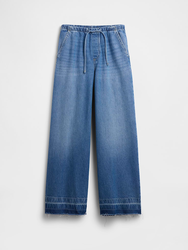 Image number 6 showing, Mid Rise UltraSoft Easy Baggy Jeans
