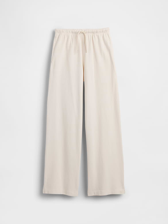 Kids Heavyweight Wide-Leg Pants