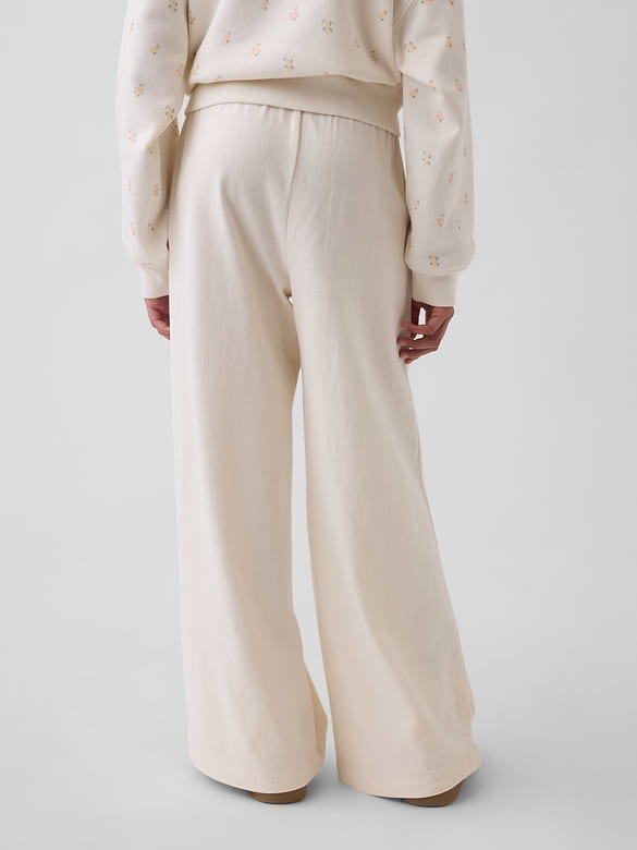 Kids Heavyweight Wide-Leg Pants