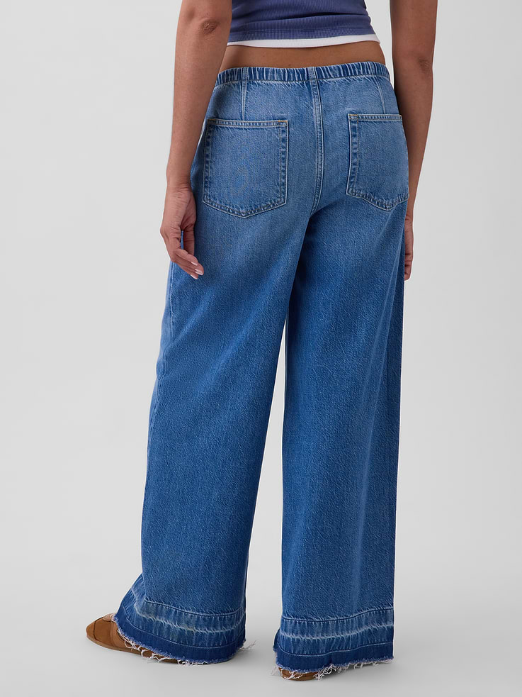 Image number 4 showing, Mid Rise UltraSoft Easy Baggy Jeans