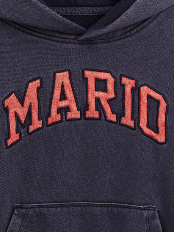 Kids Super Mario VintageSoft Relaxed Hoodie
