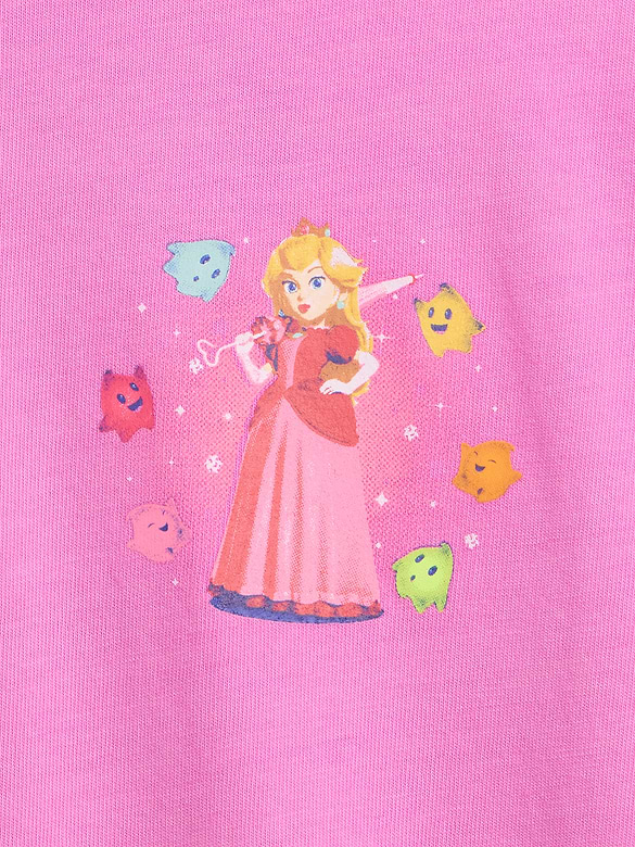 Kids Super Mario Relaxed Graphic T-Shirt