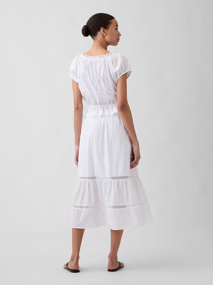 Image 2 of 5, Relaxed Tiered Maxi Skirt