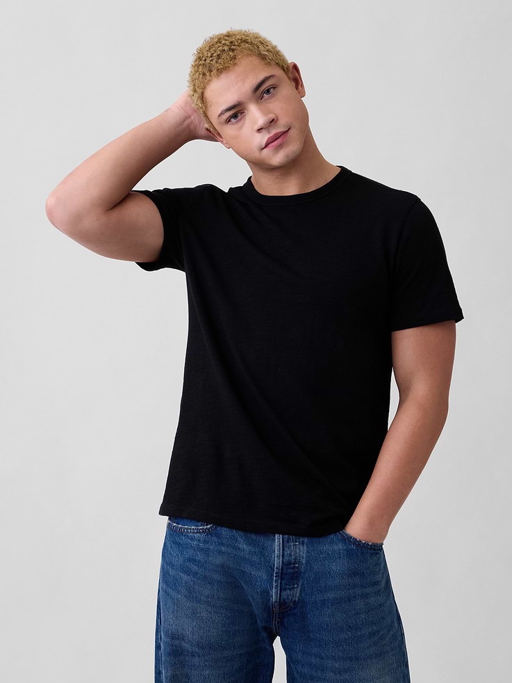 Image number 1 showing, Lived-In Crewneck T-Shirt