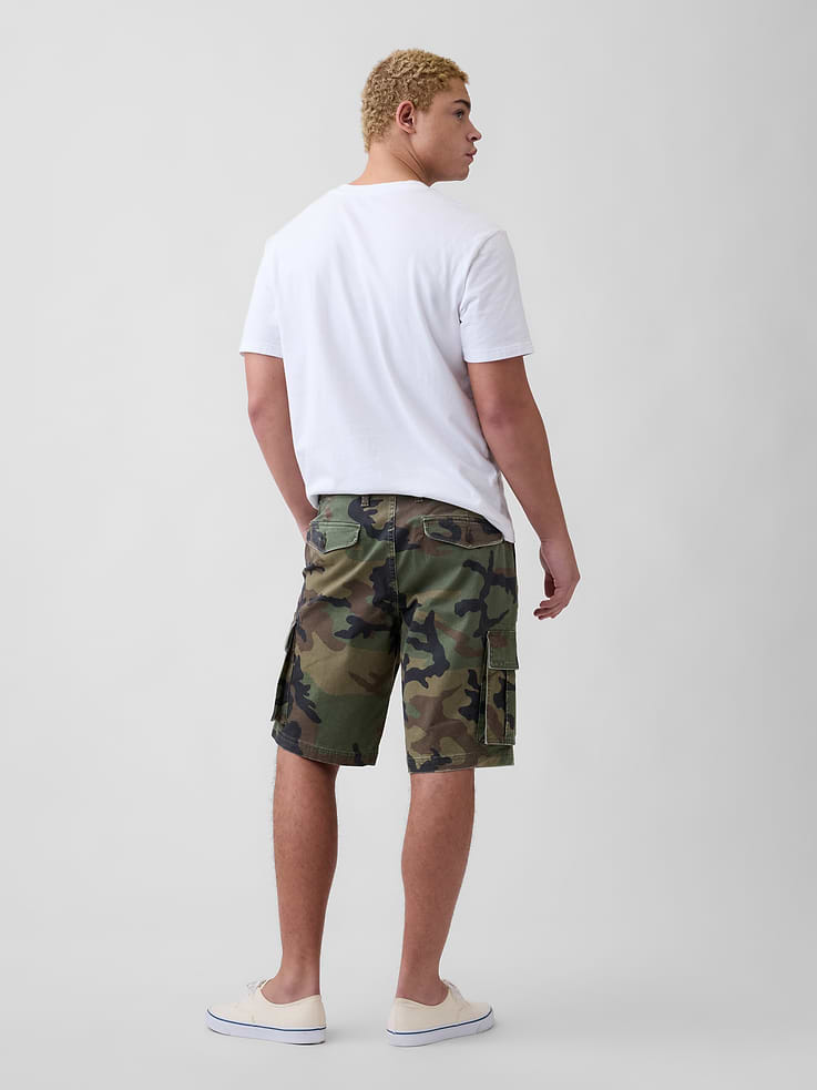 Image 2 of 6, 11" Essential Cargo Shorts