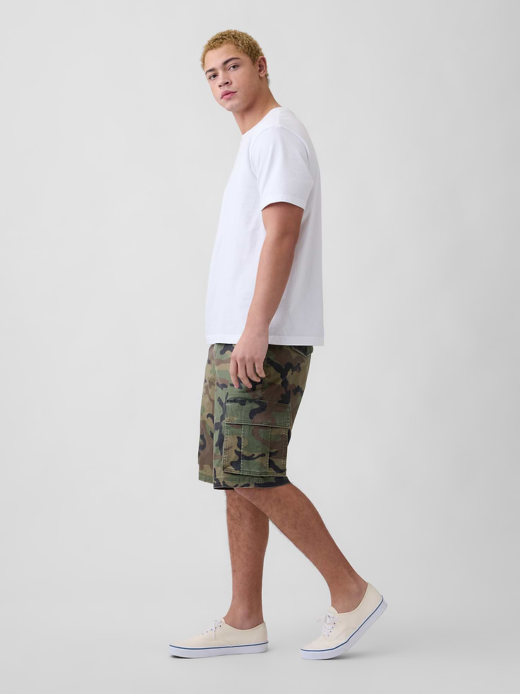 Image 4 of 6, 11" Essential Cargo Shorts