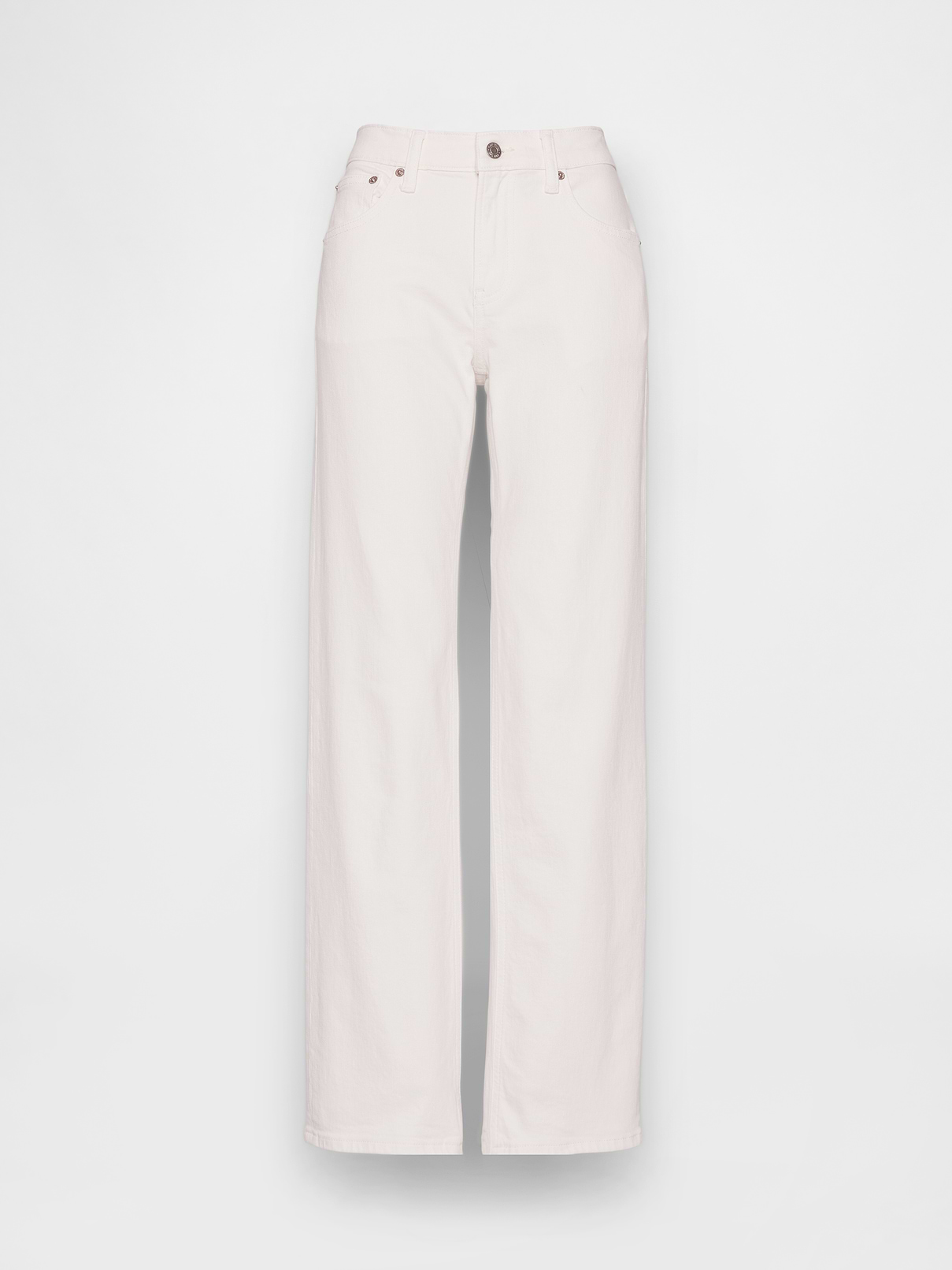 Image number 6 showing, Mid Rise Relaxed Straight Jeans