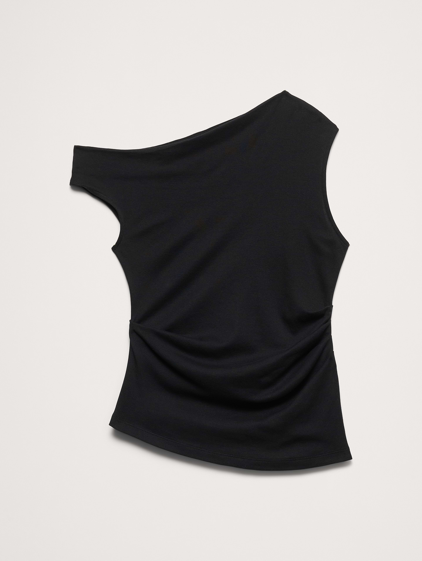 Image number 5 showing, Airy Cotton Asymmetrical Tank