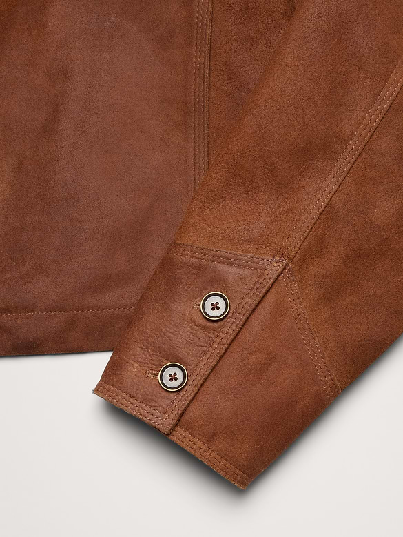 Textured Suede Jacket