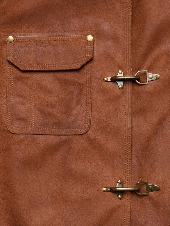 Textured Suede Jacket