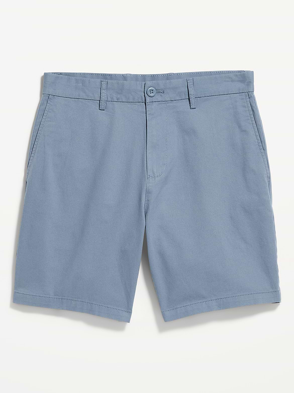 Slim Built-In Flex Rotation Chino Shorts -- 5-inch inseam