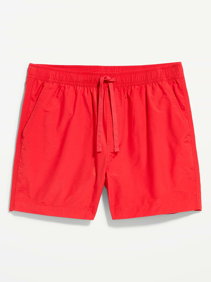 Image number 1 showing, Solid Jogger Shorts -- 5-inch inseam
