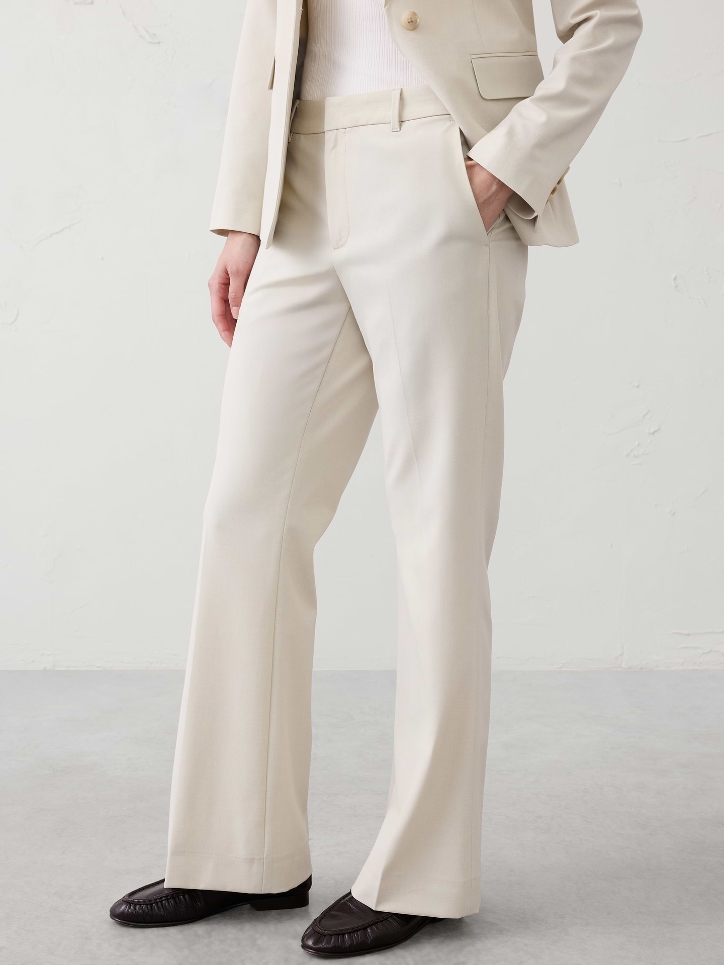 Image number 6 showing, Bootcut High-Rise Sculpted Trouser