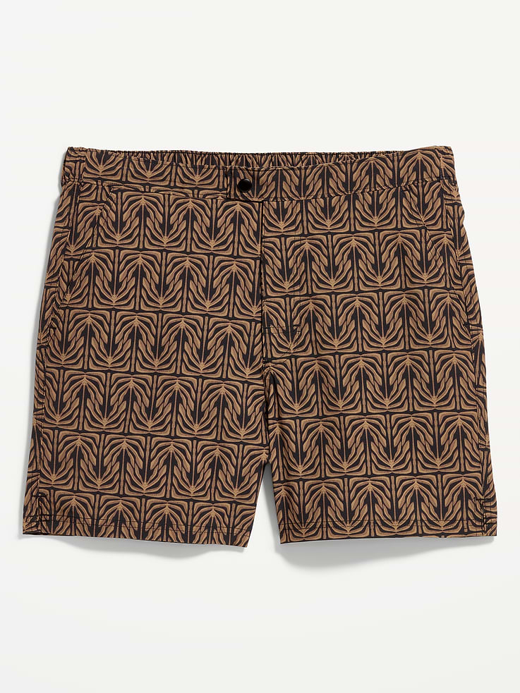 Image 4 of 4, Tailored Swim Trunks -- 5-inch inseam