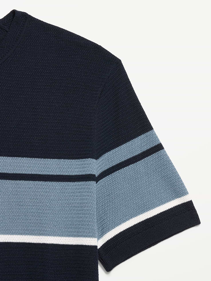 Image number 4 showing, Relaxed Color-Block Sweater T-Shirt