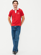 Image number 3 showing, Classic Fit Pique Graphic Polo
