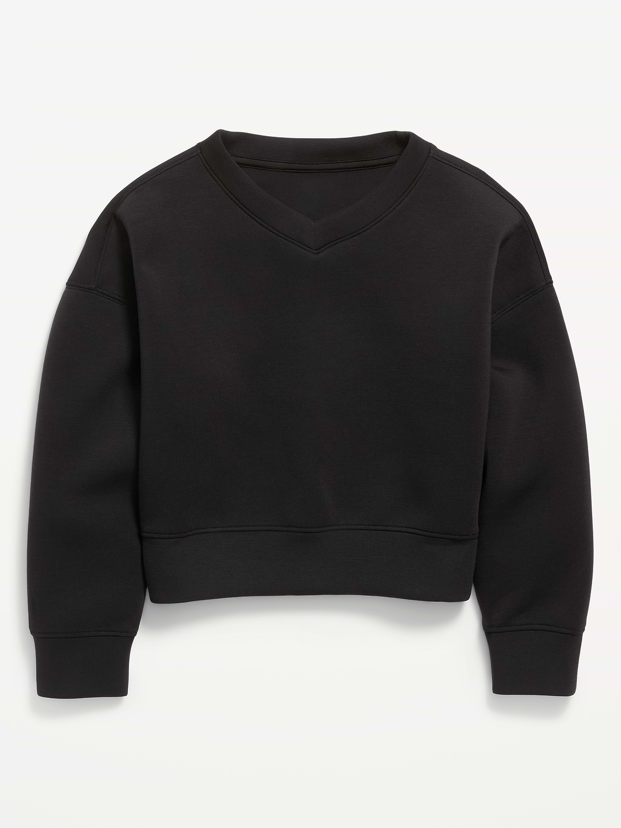 Bounce Fleece V-Neck Sweatshirt for Girls
