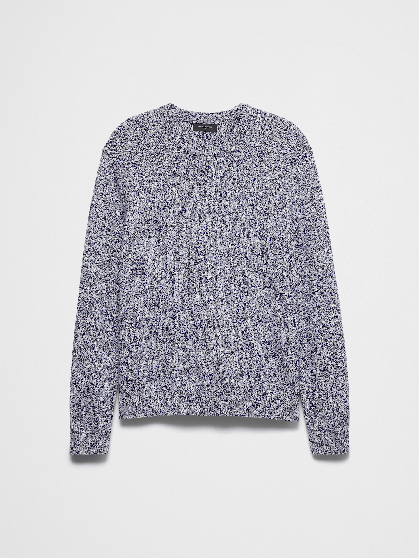 Image number 4 showing, Marled Textured Crew-Neck Sweater