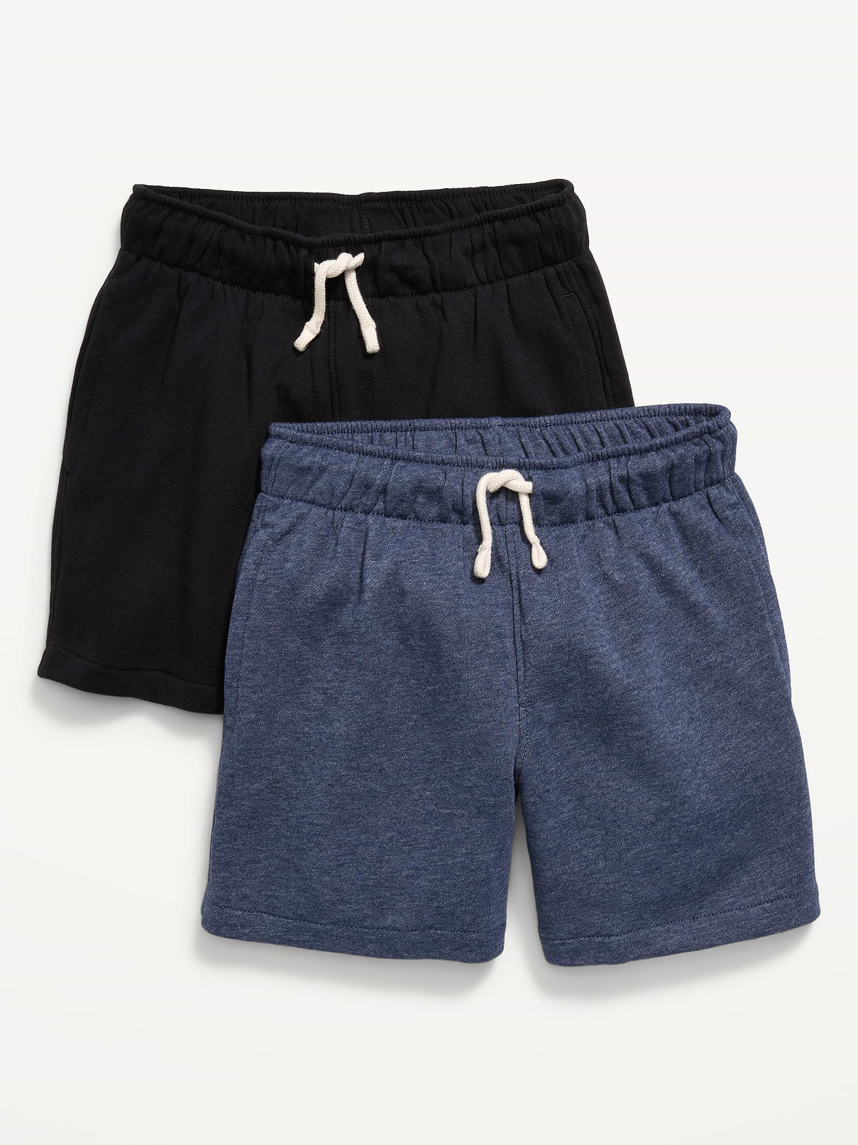Image 1 of 2, elasticized waistband, interior drawstring, on-seam pockets, faux fly, easy pull-on style, Product #880650