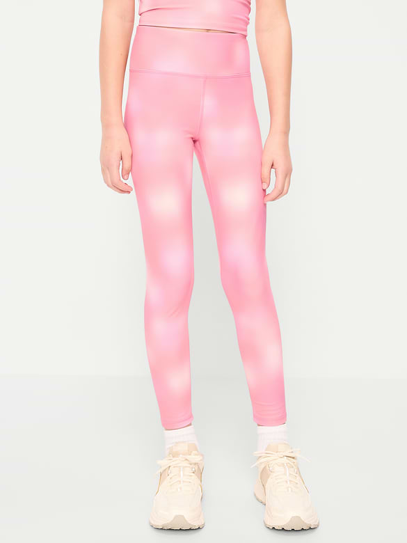 High-Waisted PowerSoft 7/8 Leggings for Girls