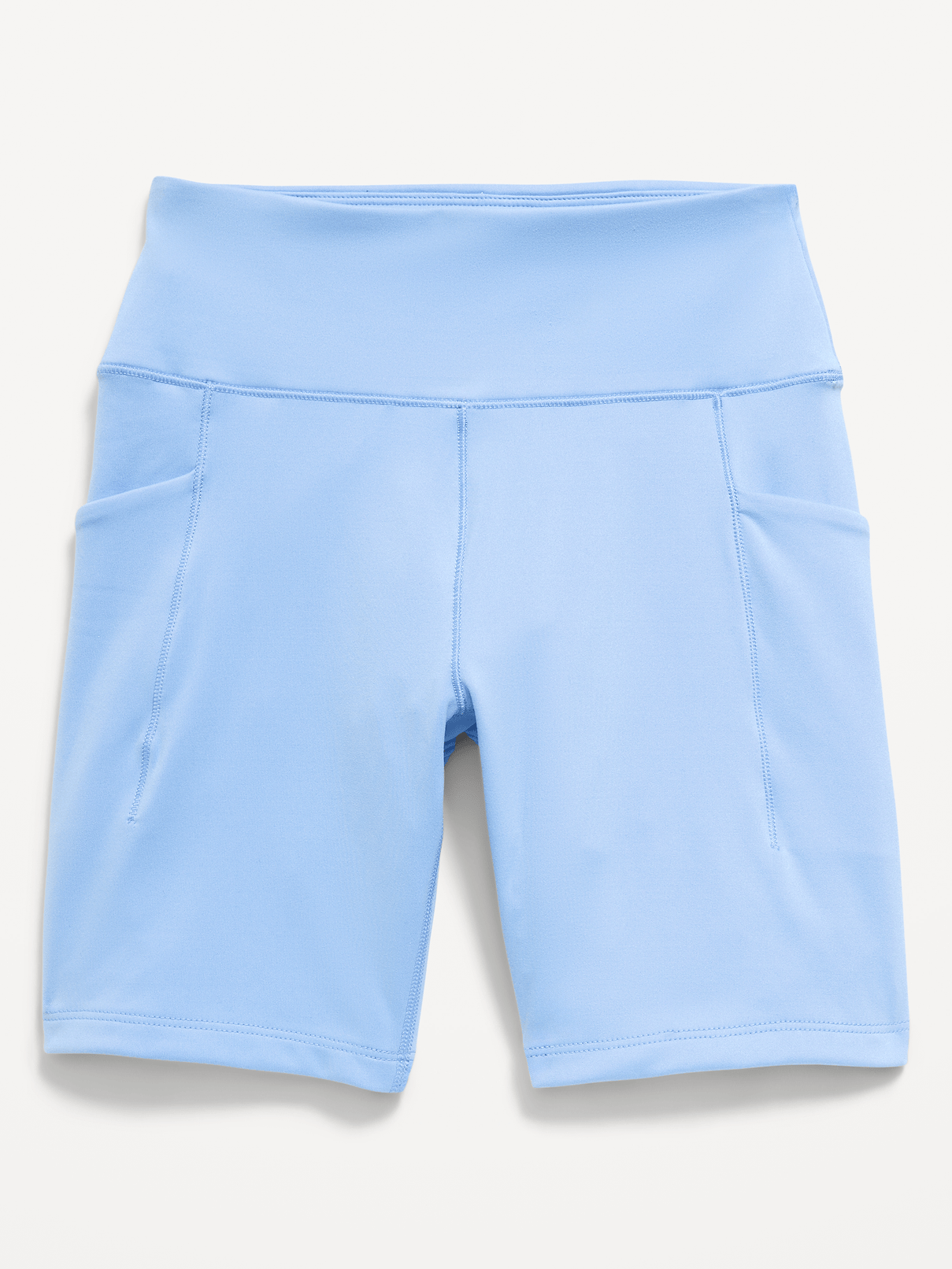 Image number 4 showing, High-Waisted StudioSmooth Biker Shorts for Girls