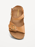 Image number 2 showing, Buckled-Strap Sandals for Toddler Girls