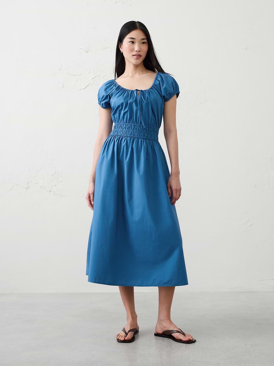 white beach photo dress Leti' Dress| Summer & Vacation Dresses Designed with a lightweight 10EOSAug25 Navy Blue And Gold Color:Black & 24k Gold