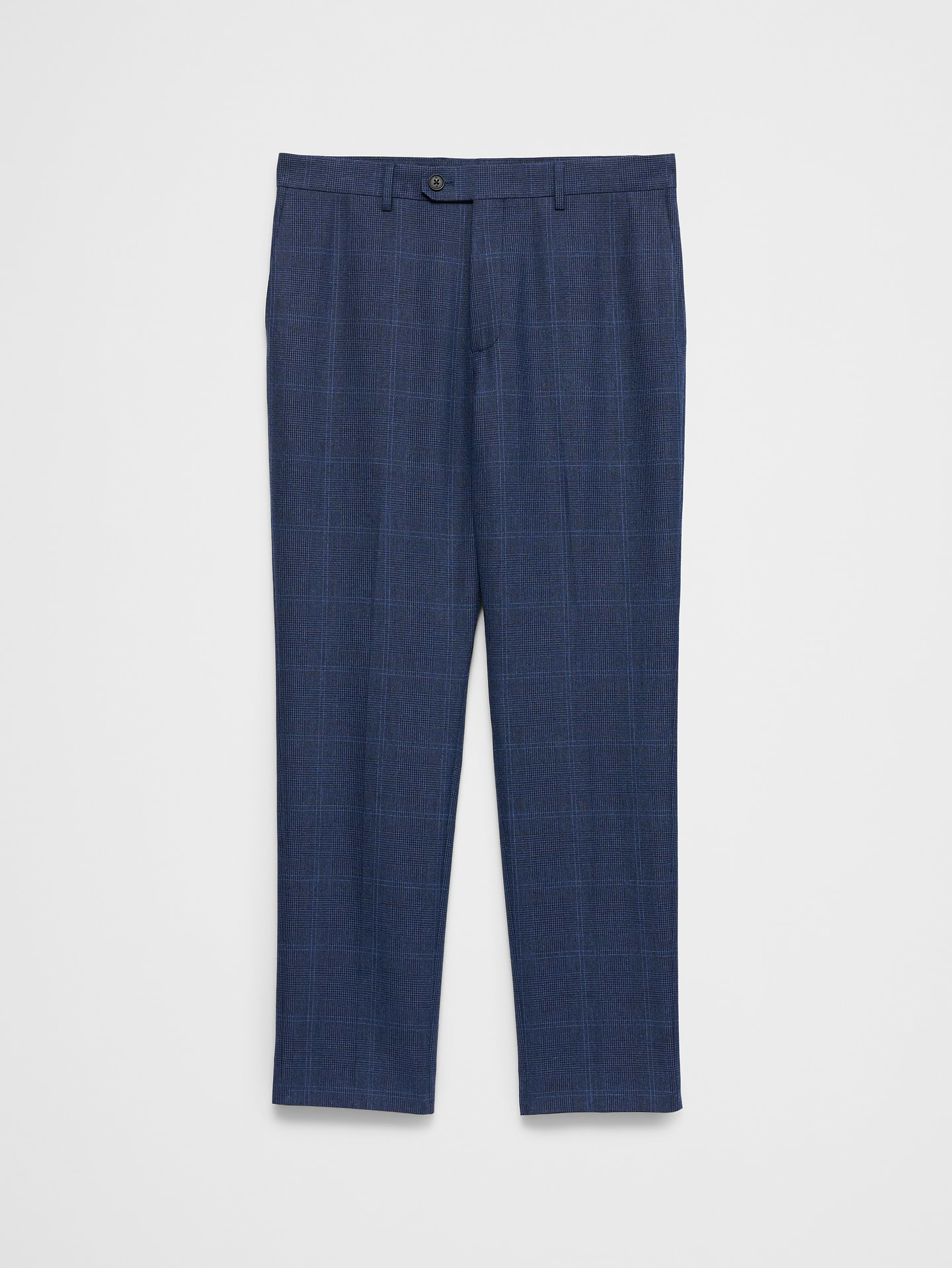 Image number 4 showing, Linen-Blend Glen Plaid Suit Trouser