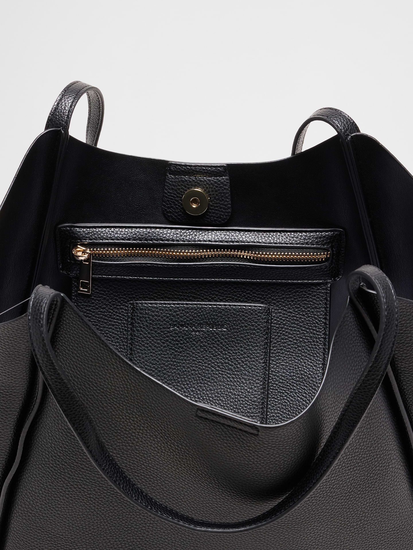 Image number 7 showing, Vegan Leather Modern Bucket Tote