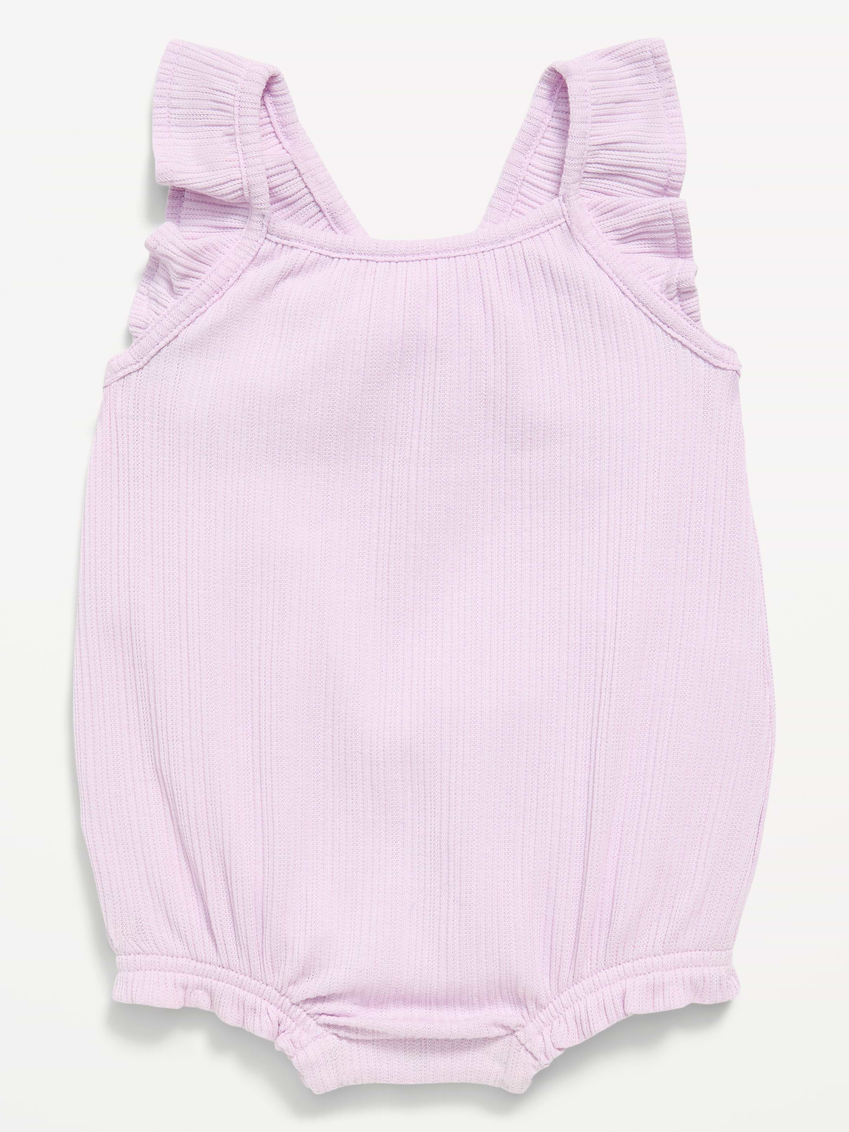Image number 2 showing, Sleeveless Ruffle-Trim Romper for Baby