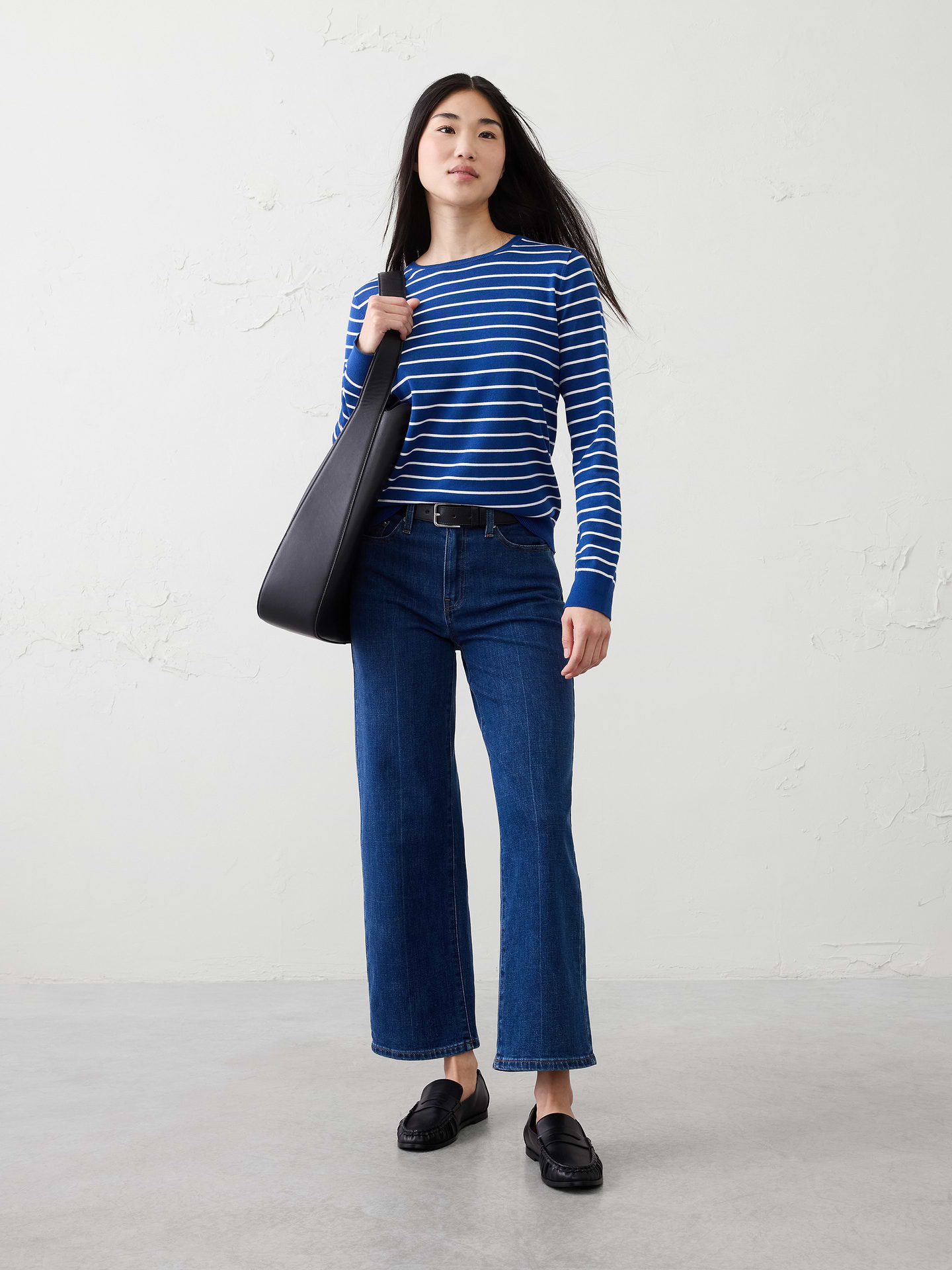 Image number 1 showing, Striped Forever Sweater