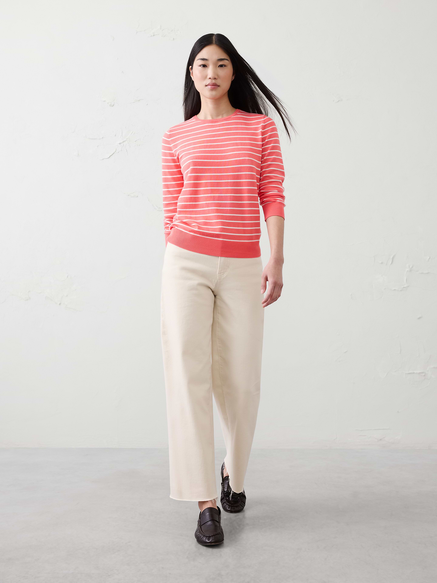 Image number 1 showing, Striped Forever Sweater