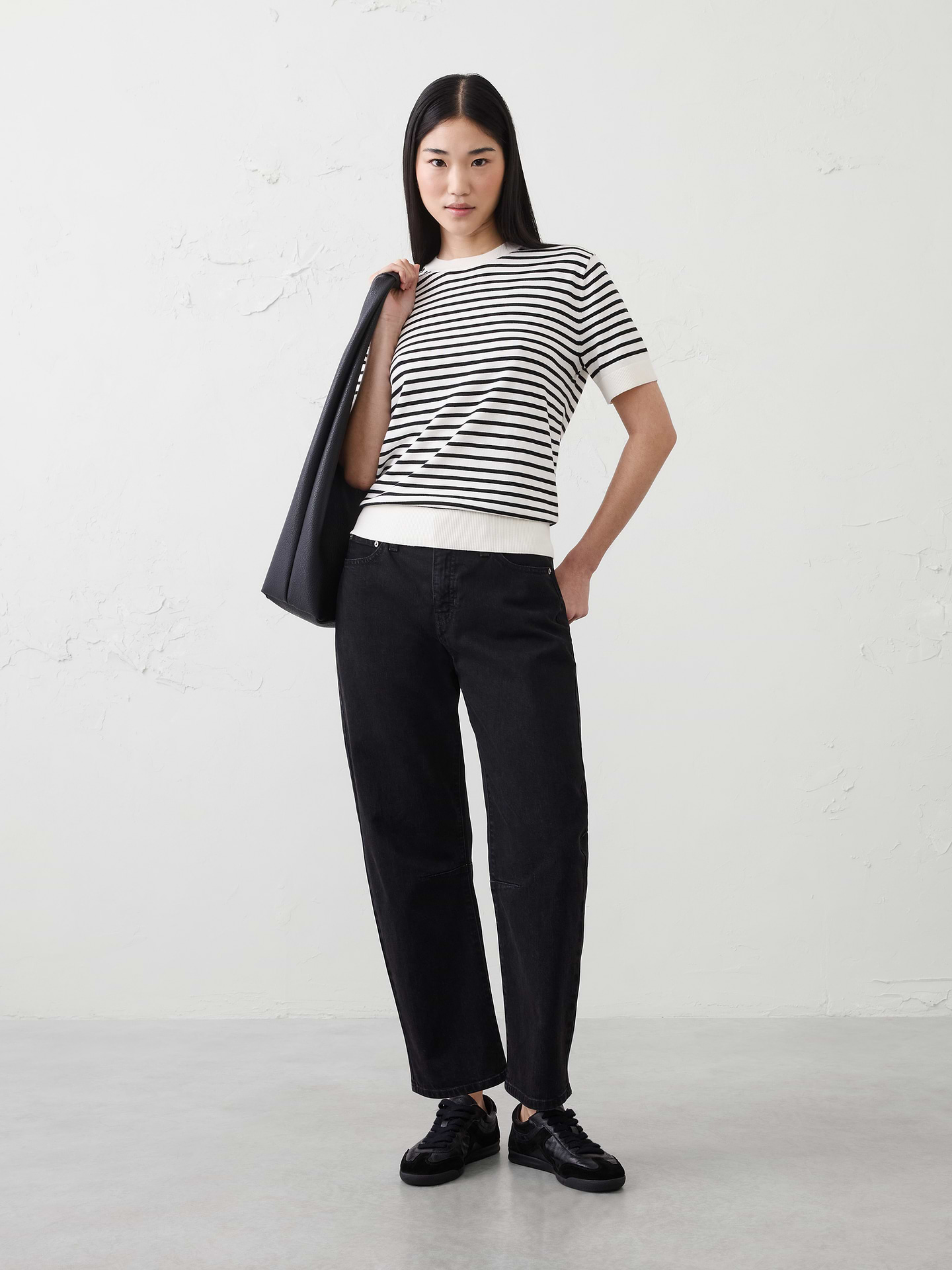 Image number 1 showing, Striped Forever Sweater T-Shirt