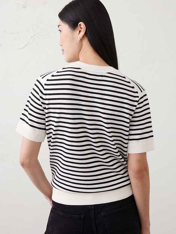 Striped Forever Sweater T-Shirt