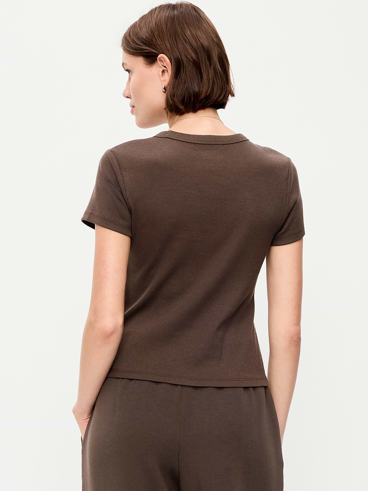 Image number 2 showing, Snug Crop T-Shirt