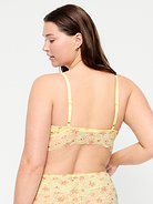 Image number 6 showing, Lace Longline Bralette