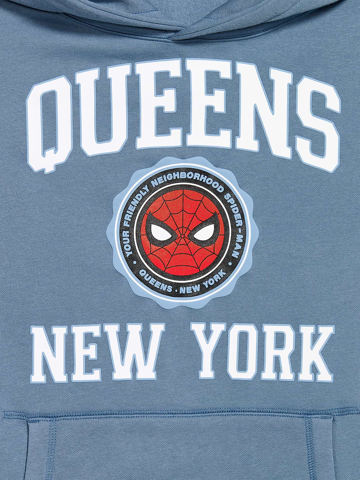 Image number 4 showing, Old Navy x Marvel Spider-Man Popover Hoodie for Men