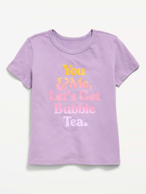 Short-Sleeve Graphic T-Shirt for Girls