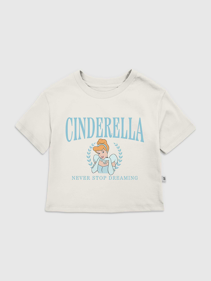 Image number 1 showing, Toddler Cinderella Collegiate Graphic T-Shirt