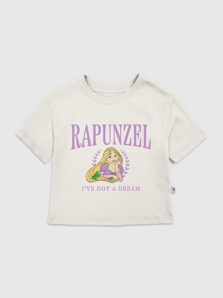 Image number 1 showing, Toddler Rapunzel Collegiate Graphic T-Shirt