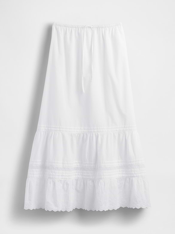 Tiered Easy Maxi Skirt