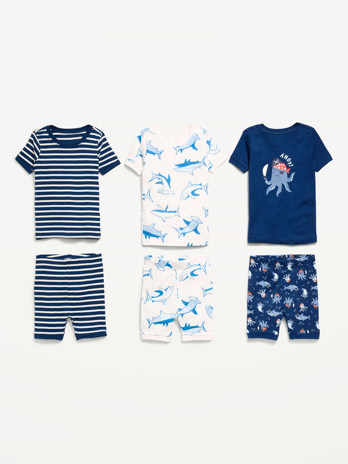 Image number 2 showing, Ribbed Snug-Fit Pajama 6-Piece for Toddler & Baby