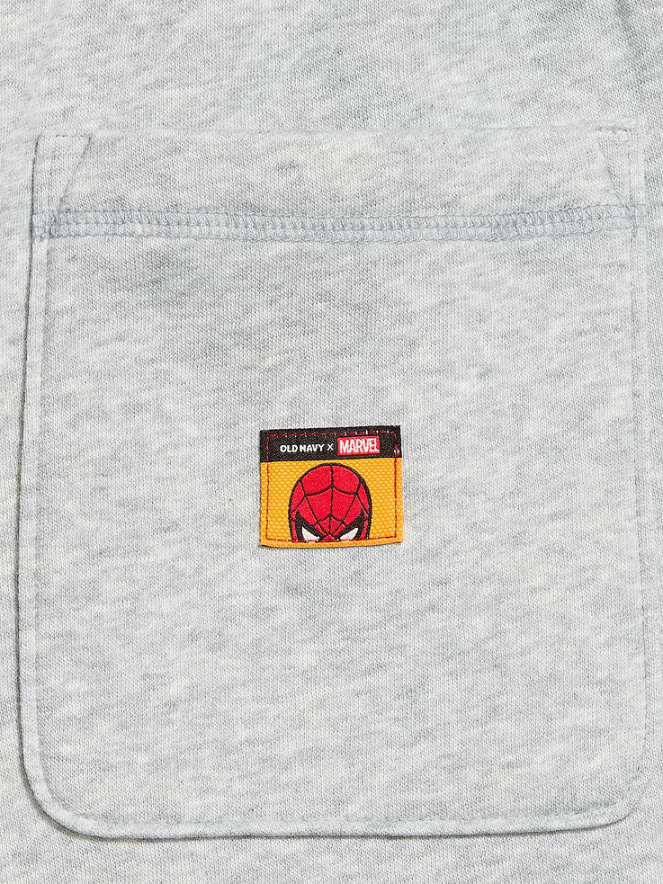 Image number 3 showing, Old Navy x Marvel Spider-Man Baggy Fleece Shorts for Men -- 10-inch inseam