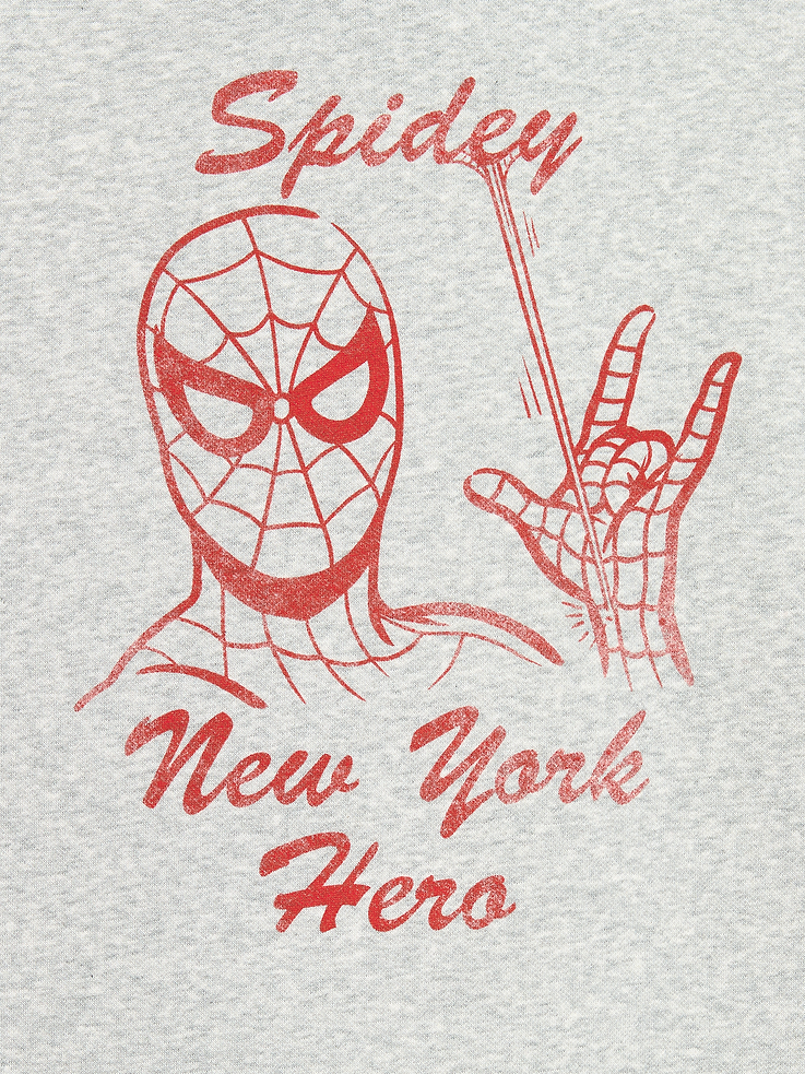 Image number 4 showing, Old Navy x Marvel Spider-Man Graphic Popover Hoodie for Adults