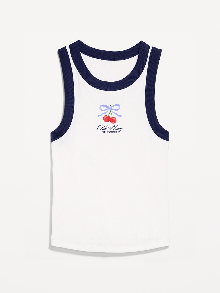 Image number 5 showing, Snug Ribbed Crop Tank Top